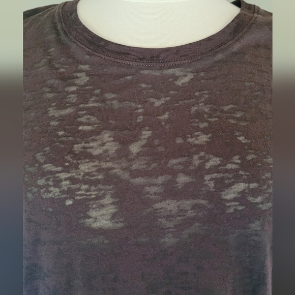 Next Level Burnout Tee | Womens Charcoal Grey Tshirt Shirt XL - Picture 5 of 6